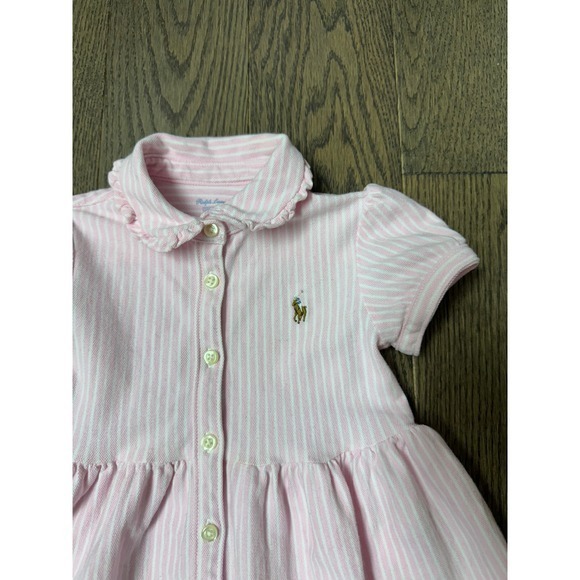 Ralph Lauren pink dress size 12M - Picture 3 of 7